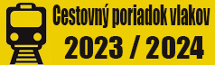 CESTOVNÝ PORIADOK VLAKOV 2023/2024